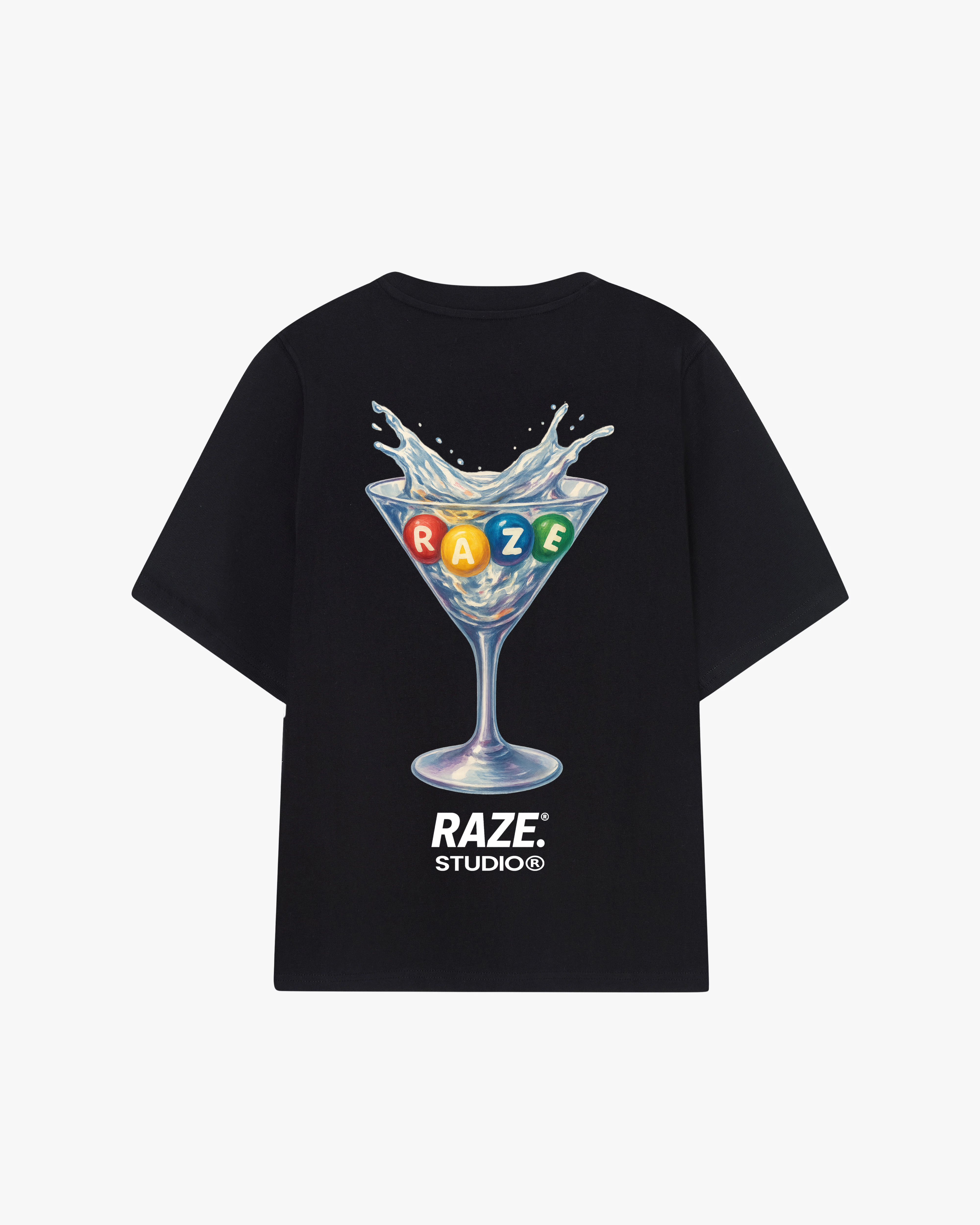 Martini Tee Black